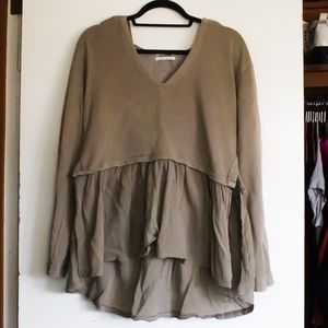 Army Green Urban Outfitters Hoodie Sweater